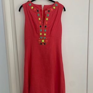 Kate Spade New York linen dress sz 2